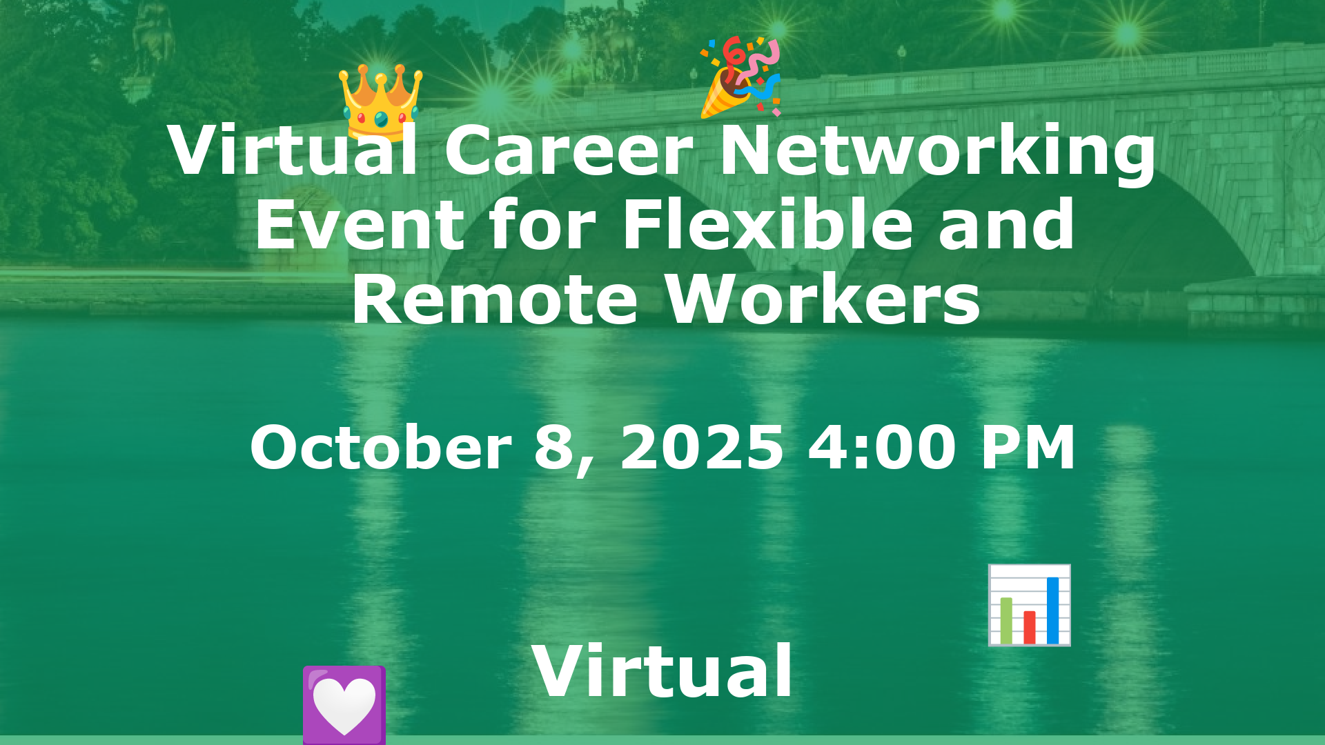 Virtual Career Networking Event for Flexible and Remote Workers event image